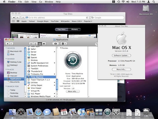 Mac Os X 10.5 Intel Free Download